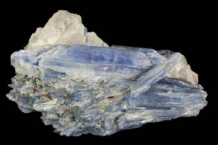 Vibrant Blue Kyanite Crystal Cluster - Brazil #97959